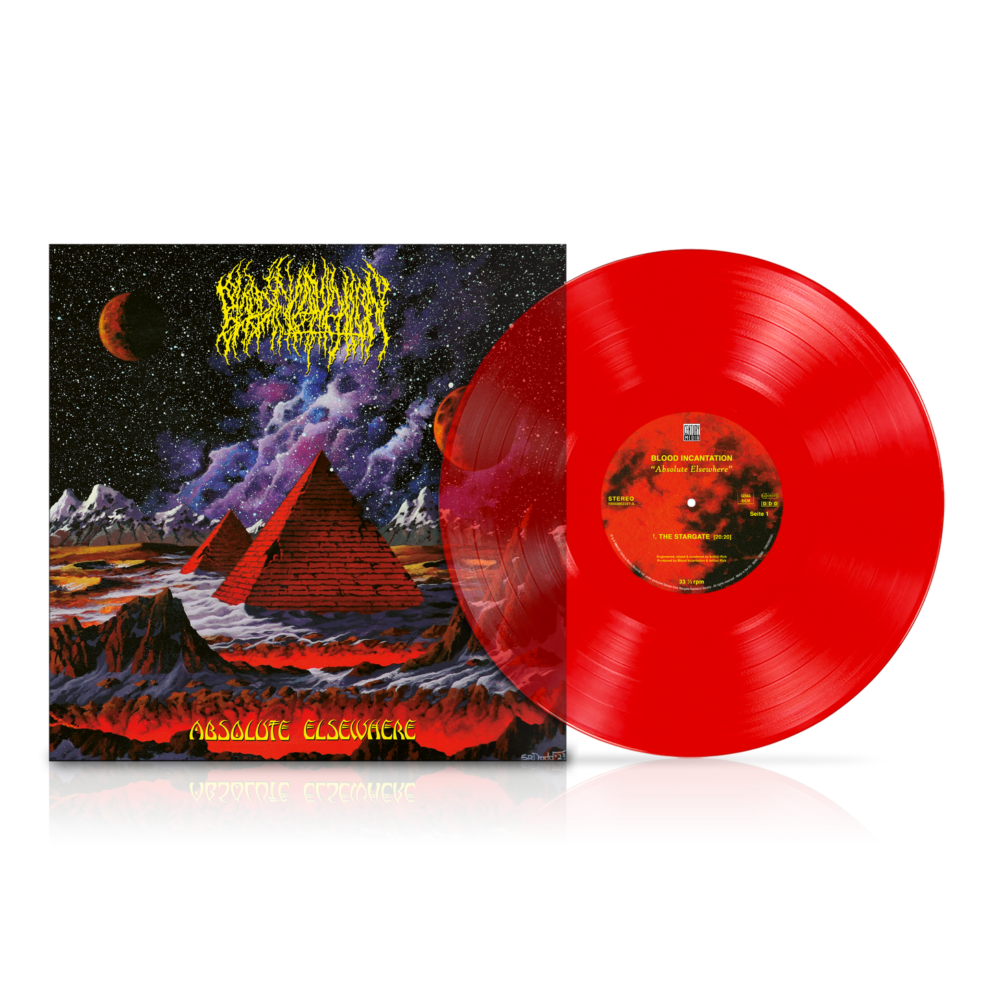 Absolute Elsewhere Ltd. Gatefold LP & Poster (Red)