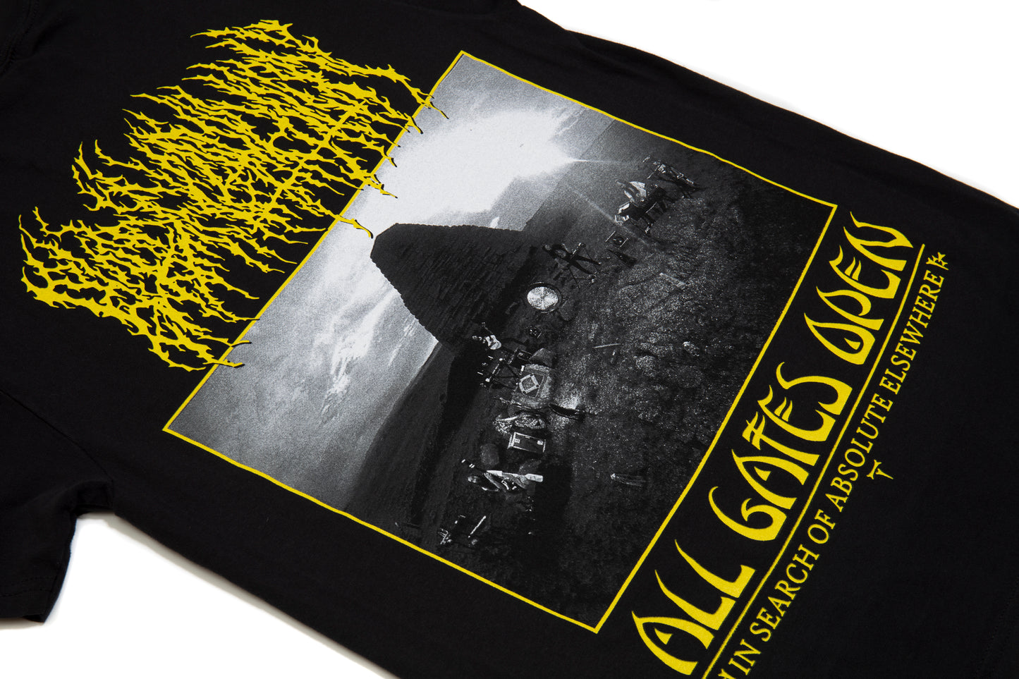 All Gates Open Album Cover T-Shirt (Black)