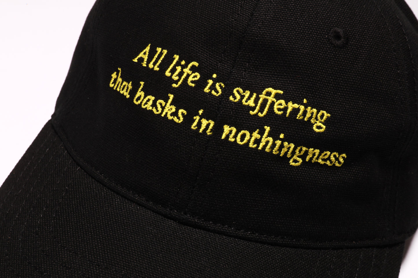 Life Is Suffering Dad Hat (Black)