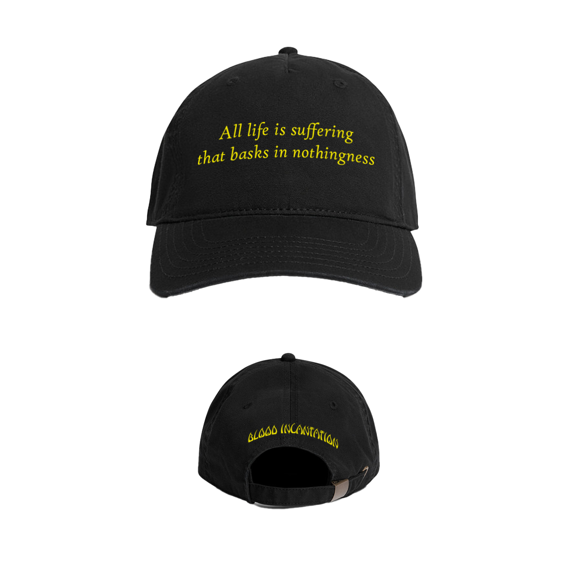 Life Is Suffering Dad Hat (Black)