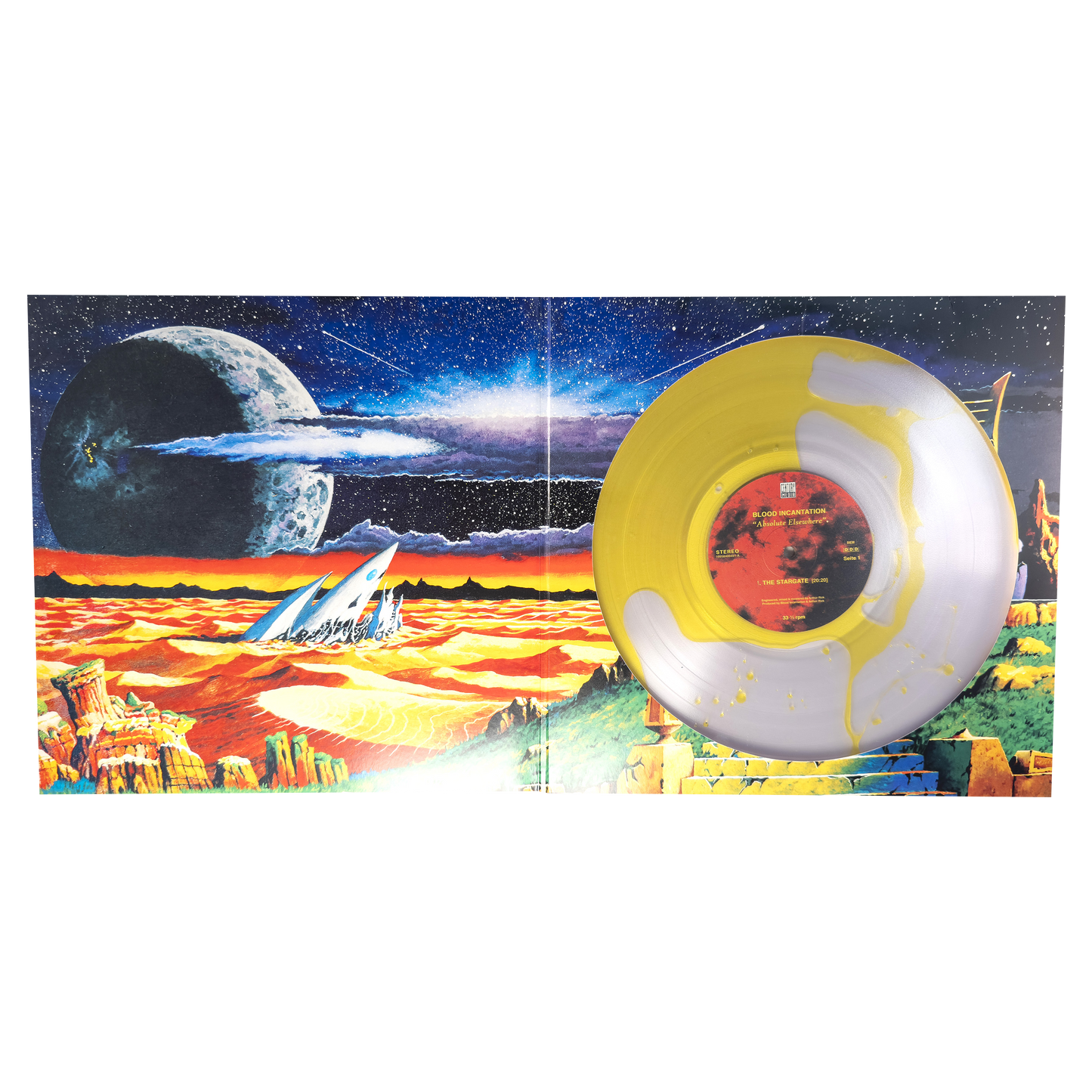 Absolute Elsewhere Ltd. Gatefold Liquid Filled LP & Poster (Solar)