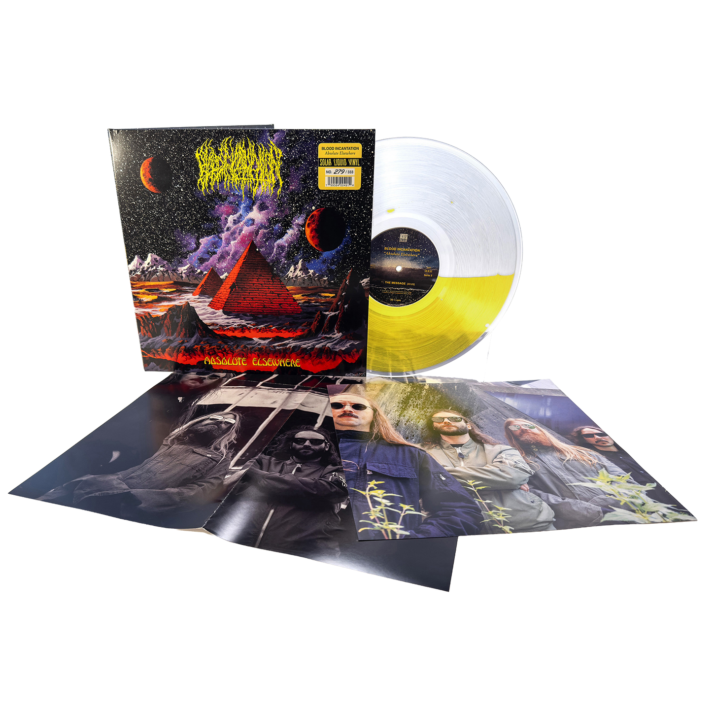 Absolute Elsewhere Ltd. Gatefold Liquid Filled LP & Poster (Solar)