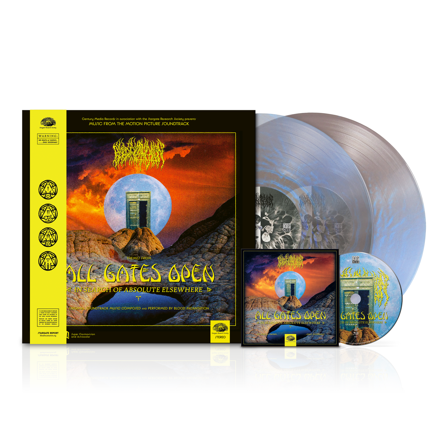 All Gates Open (Original Motion Picture Soundtrack) 2xLP + Blu-Ray (Pearlescent Dawn)