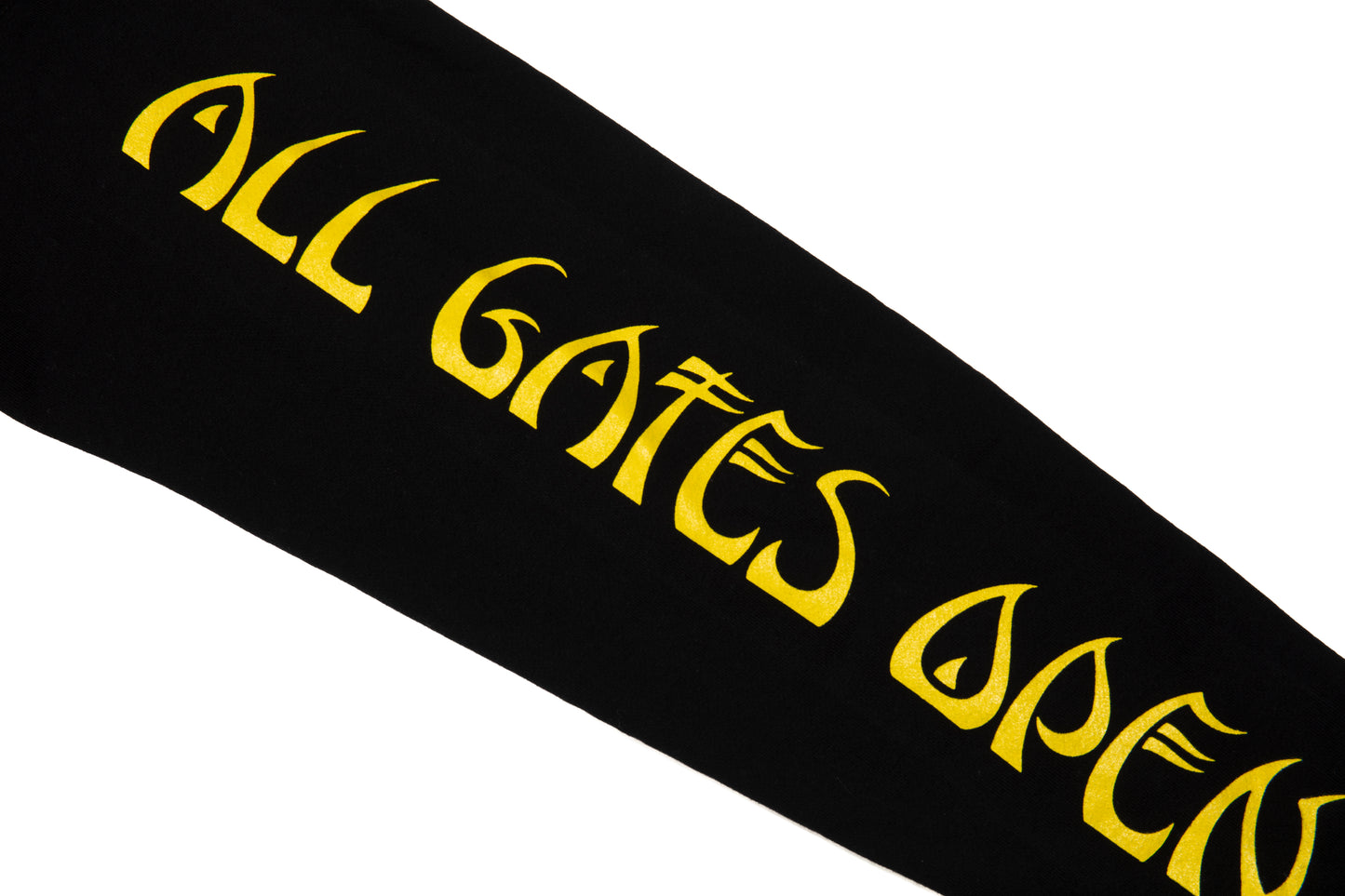 All Gates Open Zip Up Hoodie (Black)