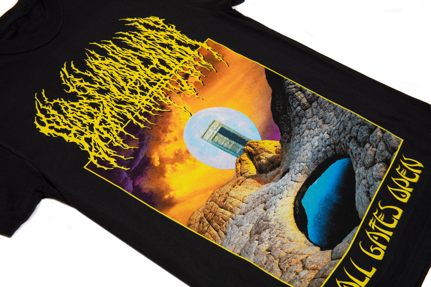 All Gates Open Album Cover T-Shirt (Black)