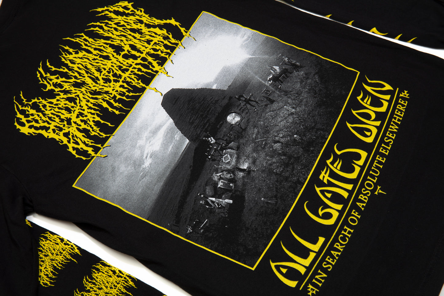 All Gates Open Album Cover Long Sleeve (Black)