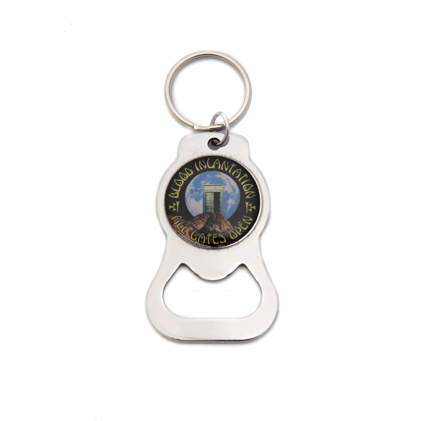 All Gates Open Bottle Opener Keychain