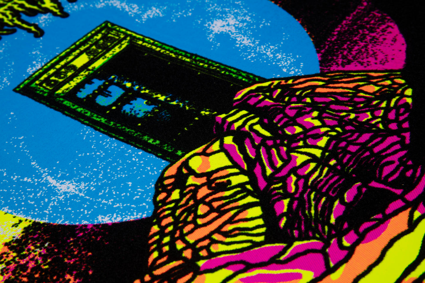 All Gates Open Black Light Poster