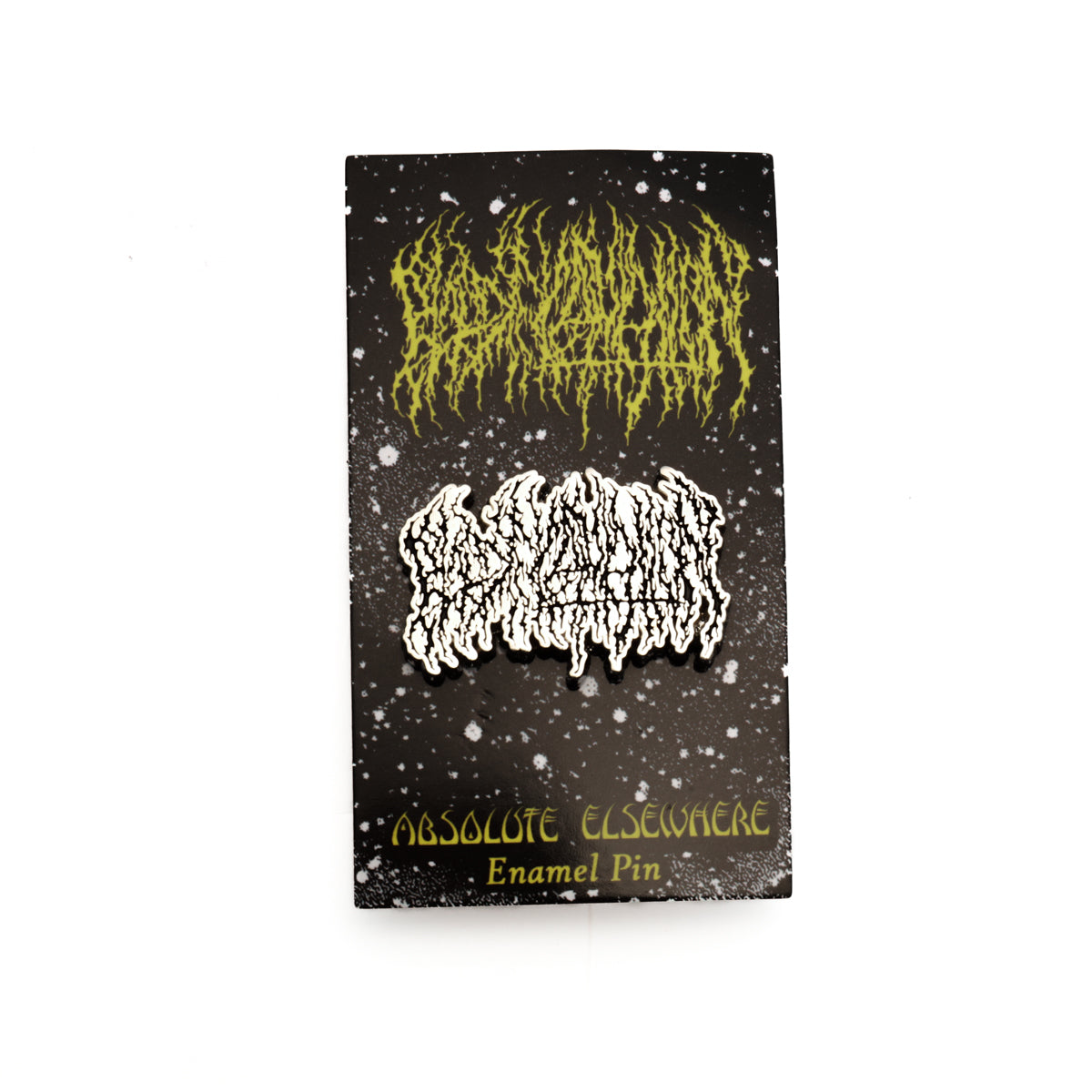 Absolute Elsewhere Enamel Pin (Black)