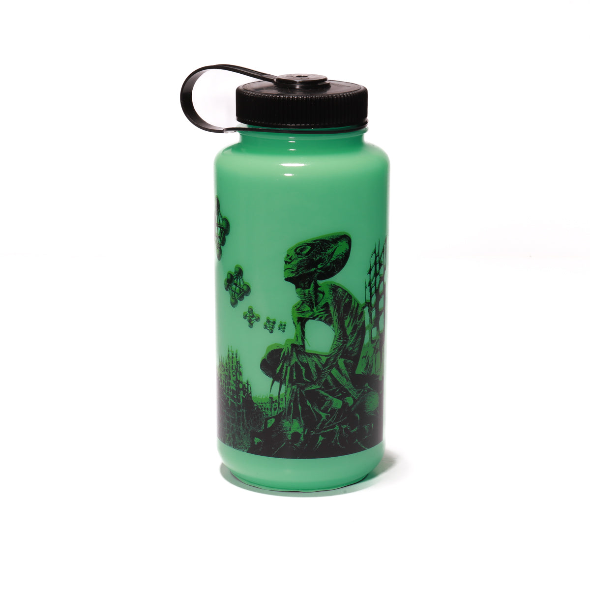 Hidden Histories Nalgene Water Bottle (Glow In The Dark)