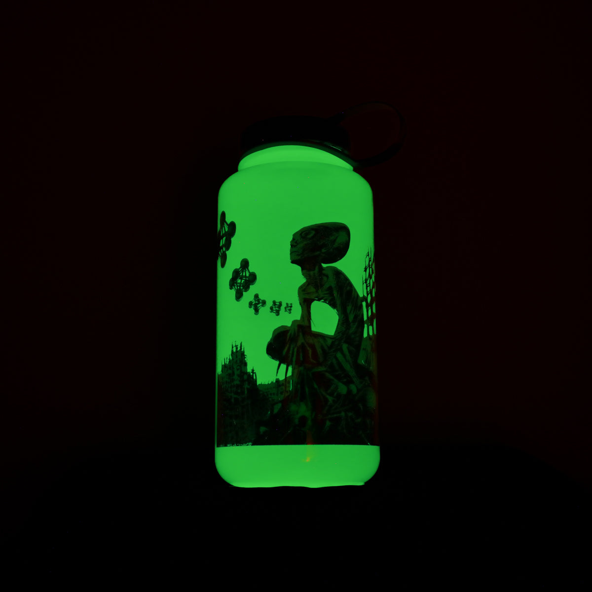 Hidden Histories Nalgene Water Bottle (Glow In The Dark)