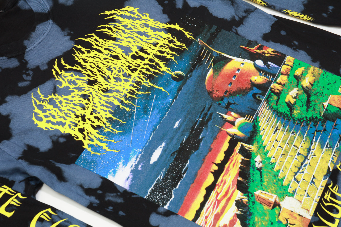 The Message Long Sleeve (Marine Dye)