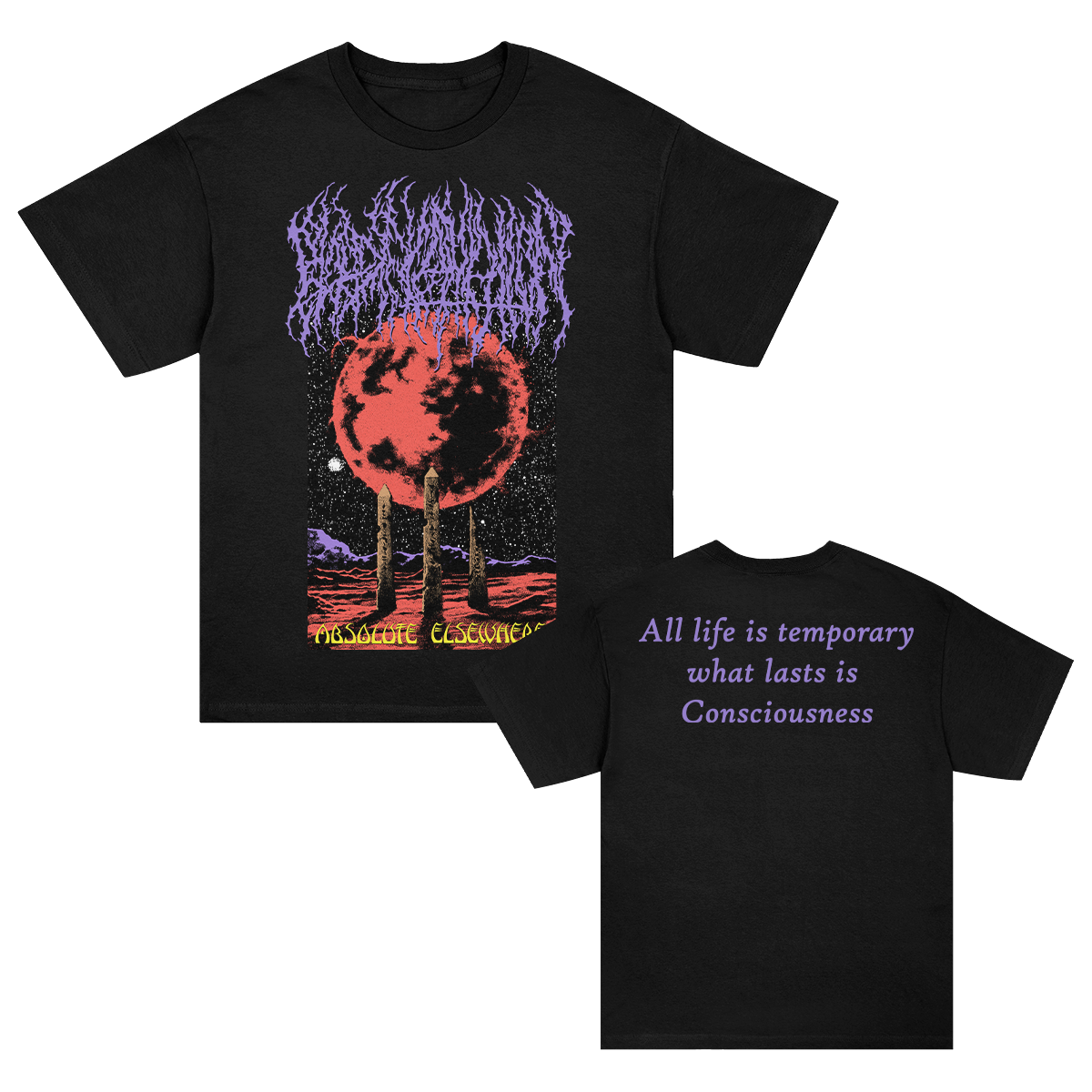 All Life Is Temporary T-Shirt (Black)