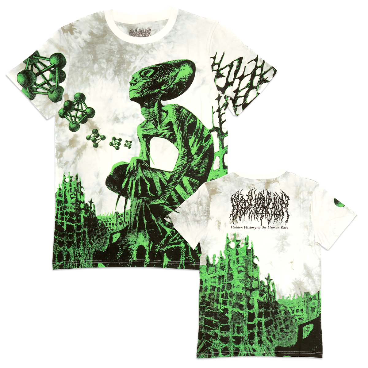 Hidden History of the Human Race All Over Print T-Shirt (Dye)