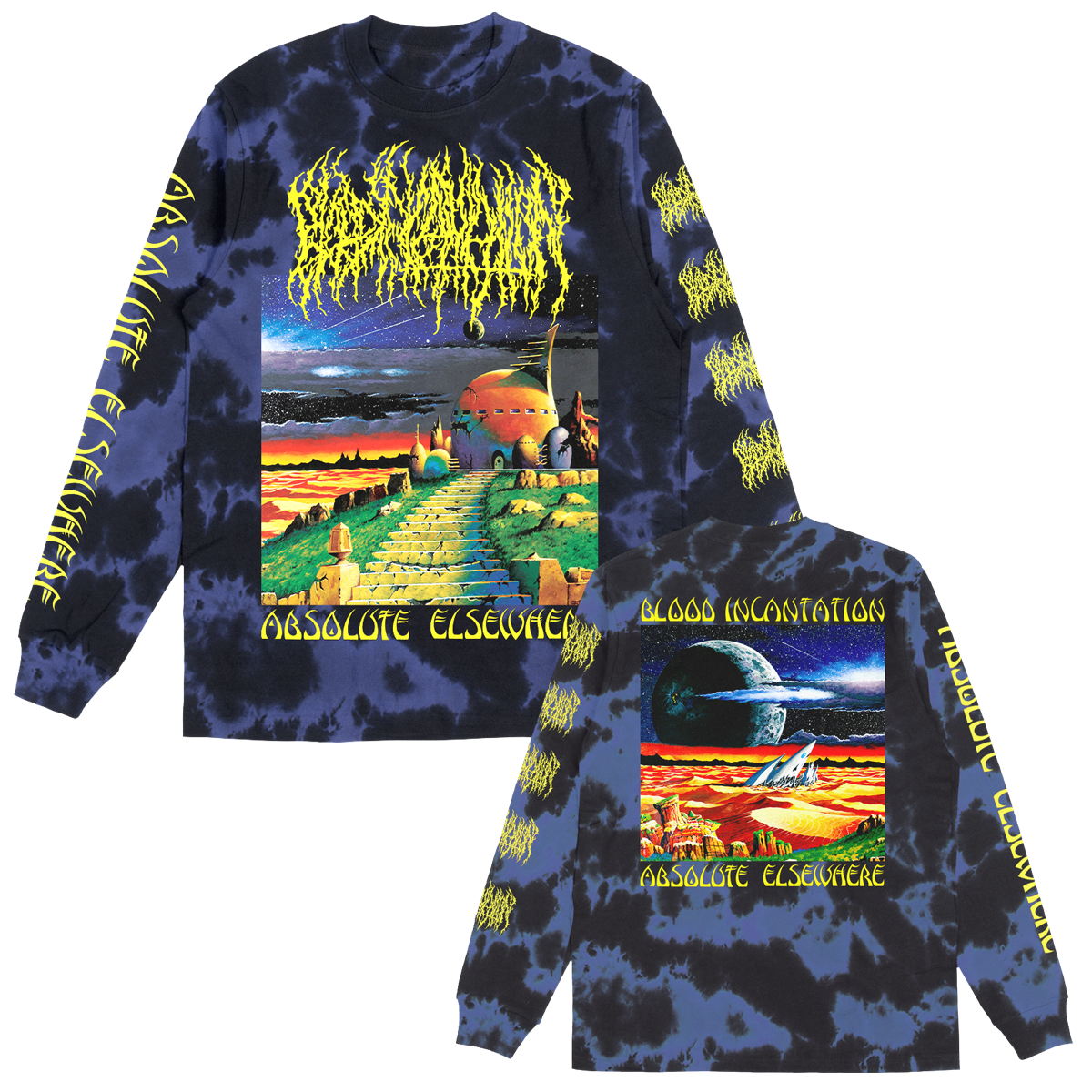 The Message Long Sleeve (Marine Dye)