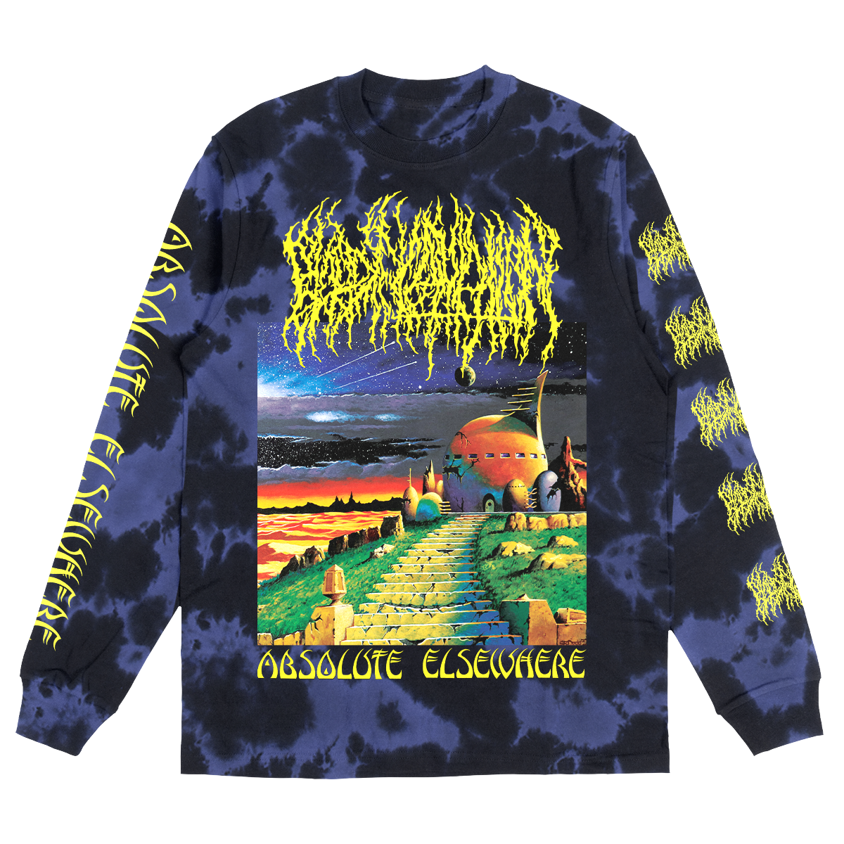The Message Long Sleeve (Marine Dye)