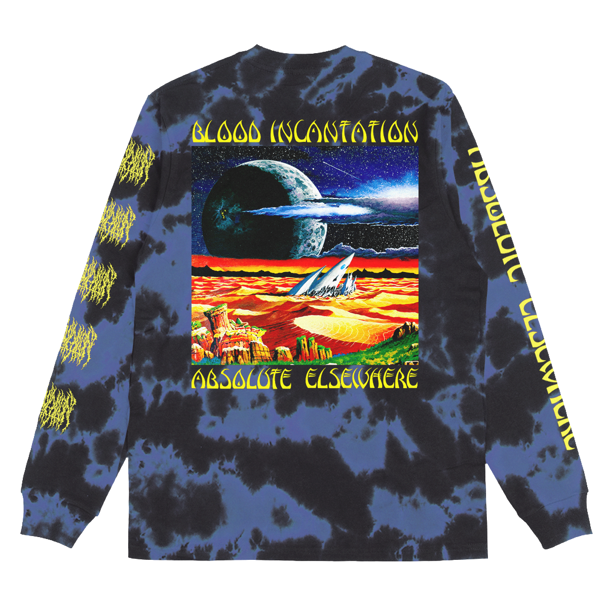 The Message Long Sleeve (Marine Dye)