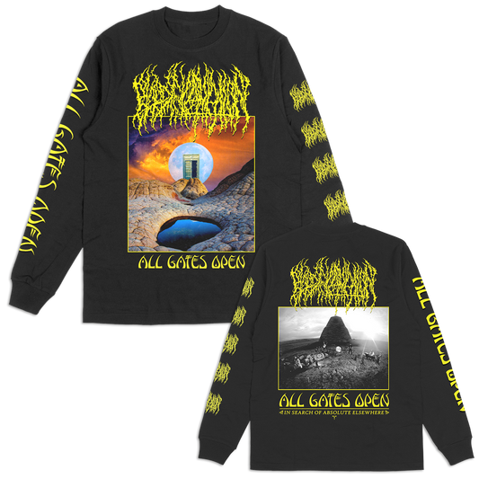 All Gates Open Album Cover Long Sleeve (Black)