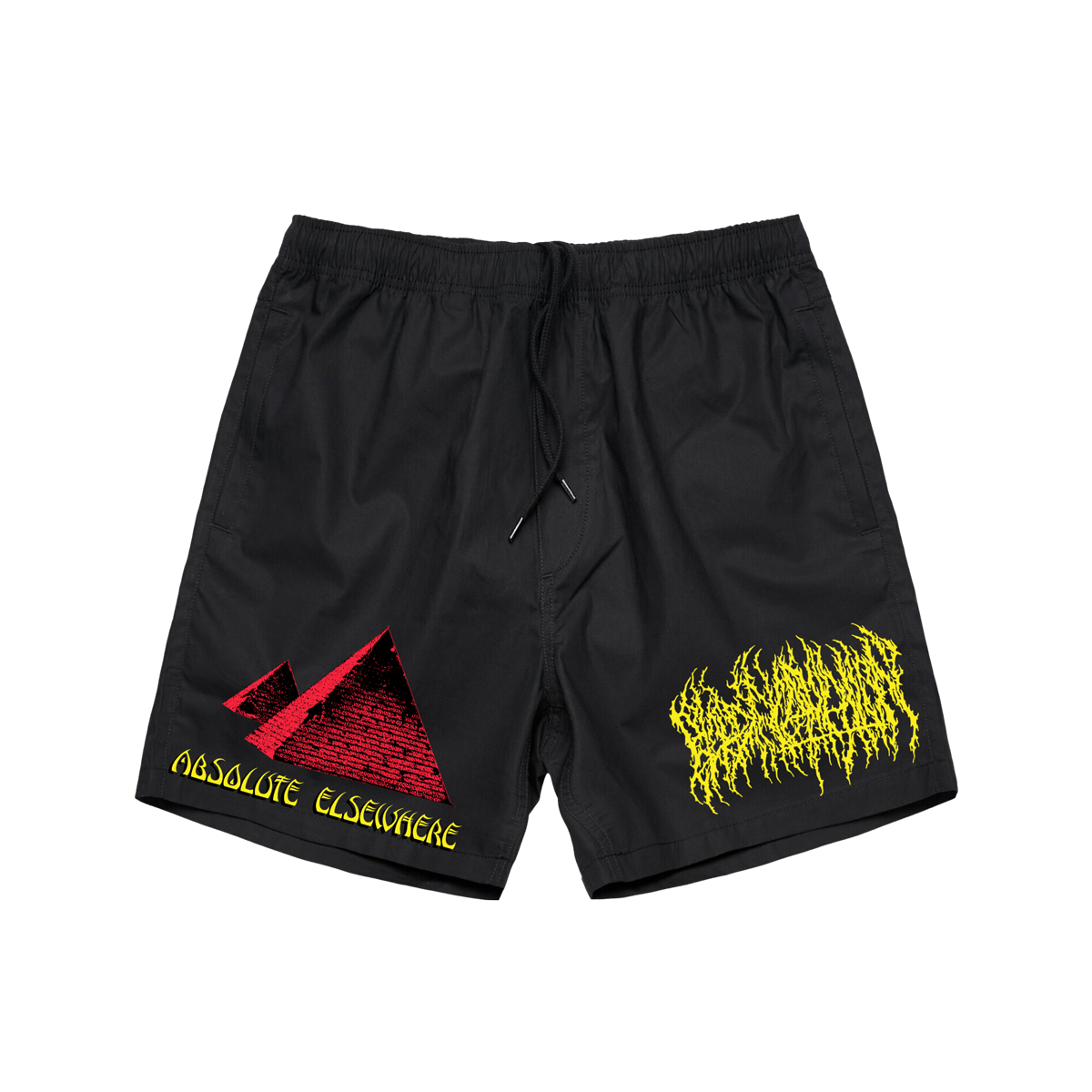 Absolute Elsewhere Pyramid Shorts (Black)