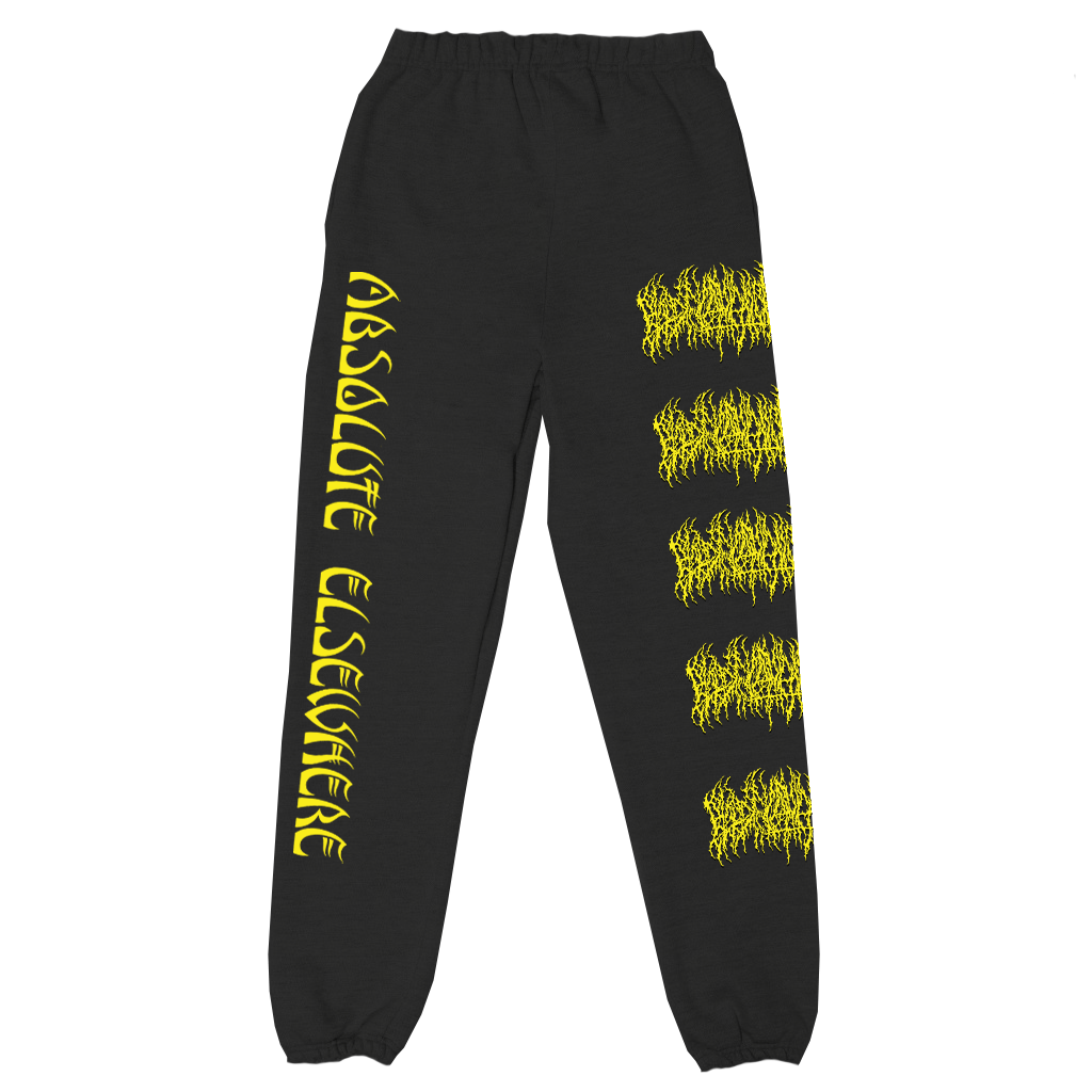 Absolute Elsewhere Logo Sweatpants (Black)