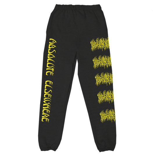 Absolute Elsewhere Logo Sweatpants (Black)