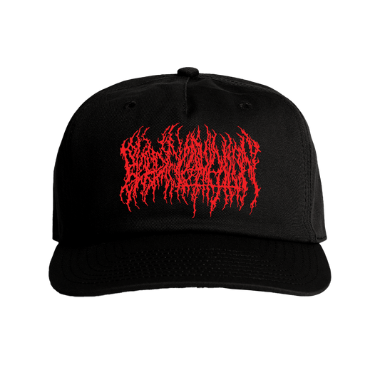 Red Logo Hat (Black)