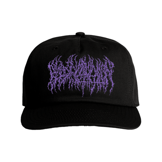 Purple Logo Hat (Black)