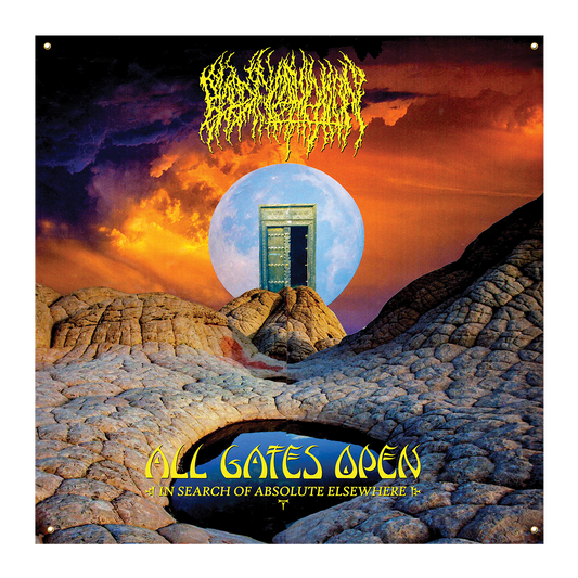 All Gates Open Wall Flag