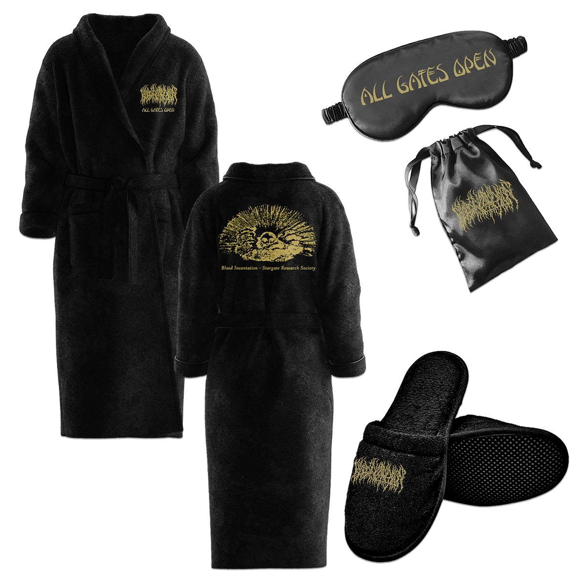 All Gates Open Spa Set (Black)